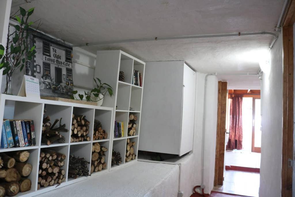 Half Wooden Rural Apartment Fasnia Exterior foto